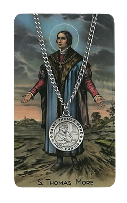 St. Thomas More Prayer Card
