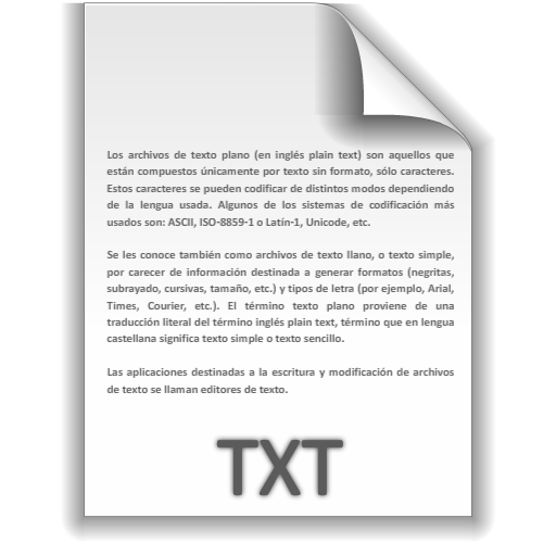 Text File Icon