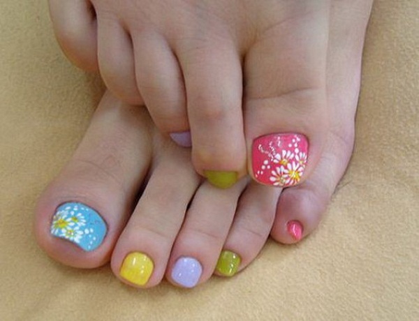 Toe Nail Designs and Colors
