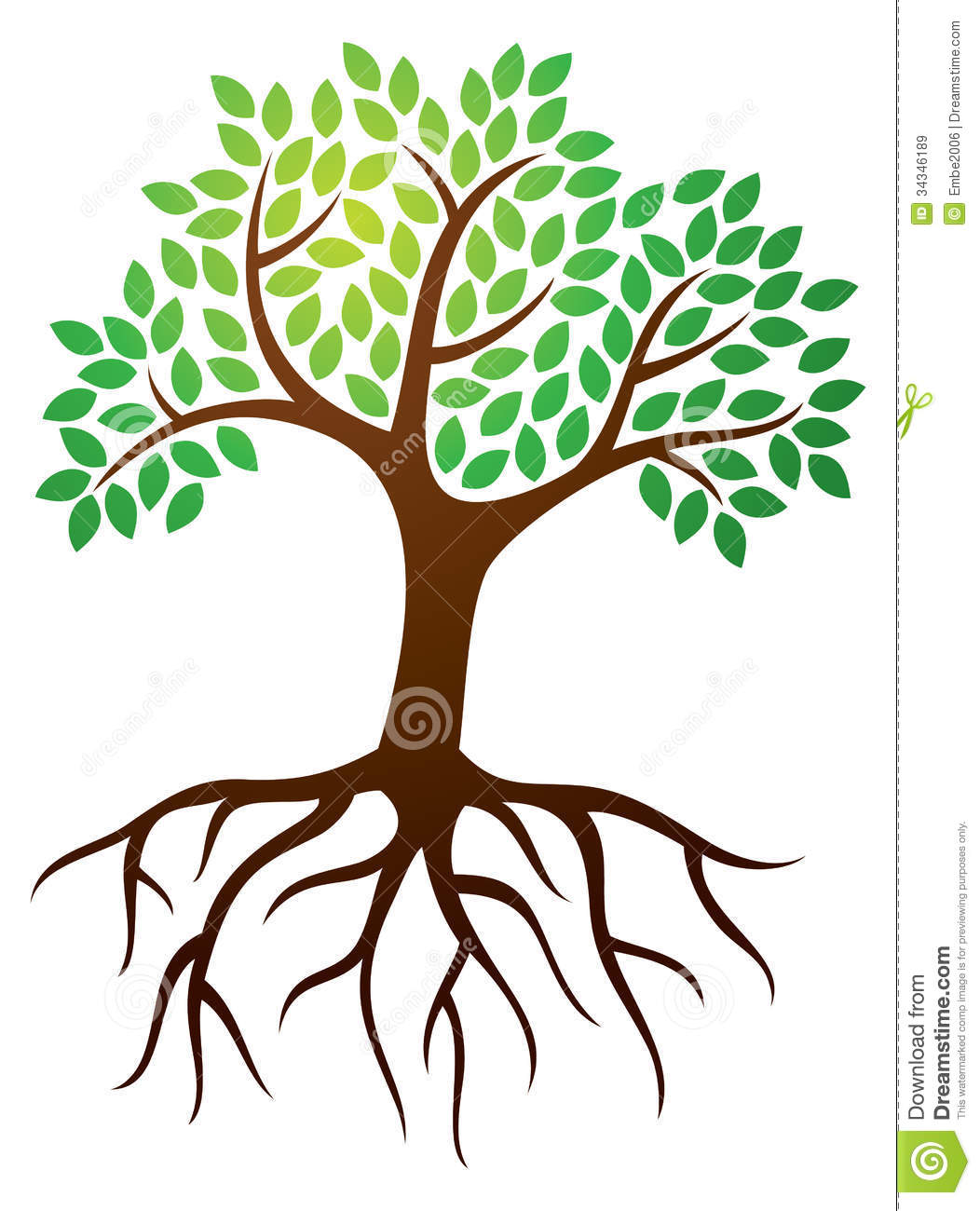 14 Tree With Roots Icon Images