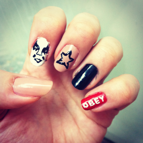 Tumblr Swag Nail Designs