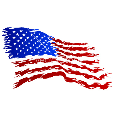 USA Flag Vector Art