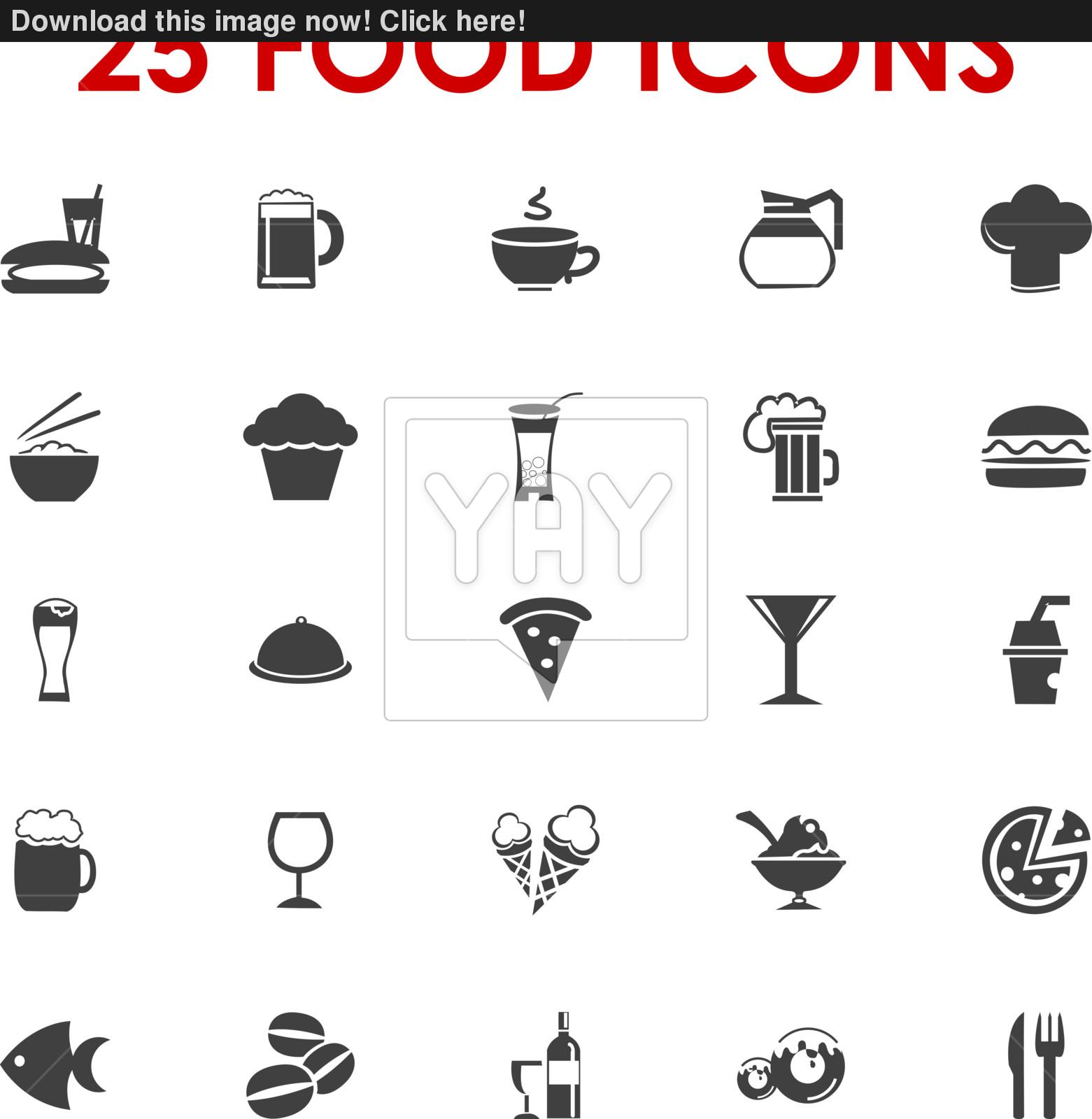 Vector Food Icons