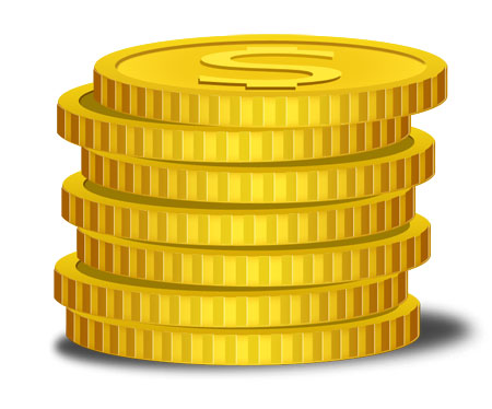 12 Coin Icon Vector Images