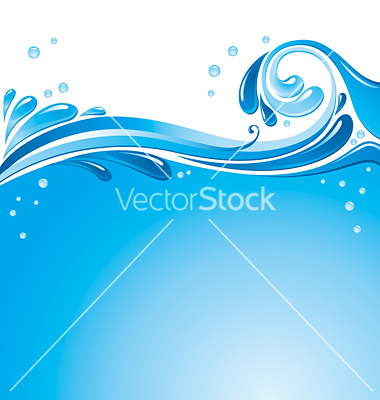 Vector Water Splash Graphic