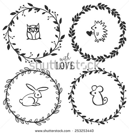 Vectors Rustic Clip Art