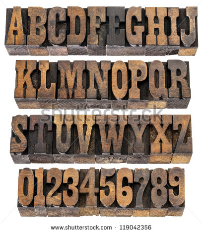 Vintage Block Letter Font Vintage Block Letter Font