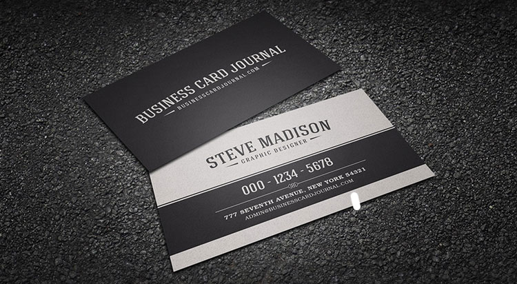 Vintage Business Card Template