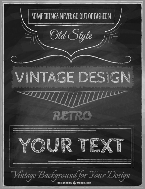 Vintage Flyer Template Free