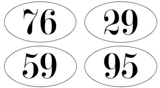 Vintage Number Fonts