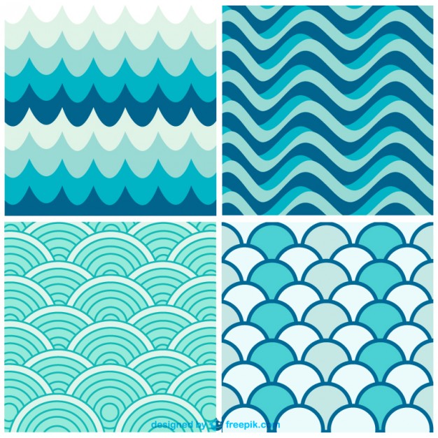 Water Pattern Waves
