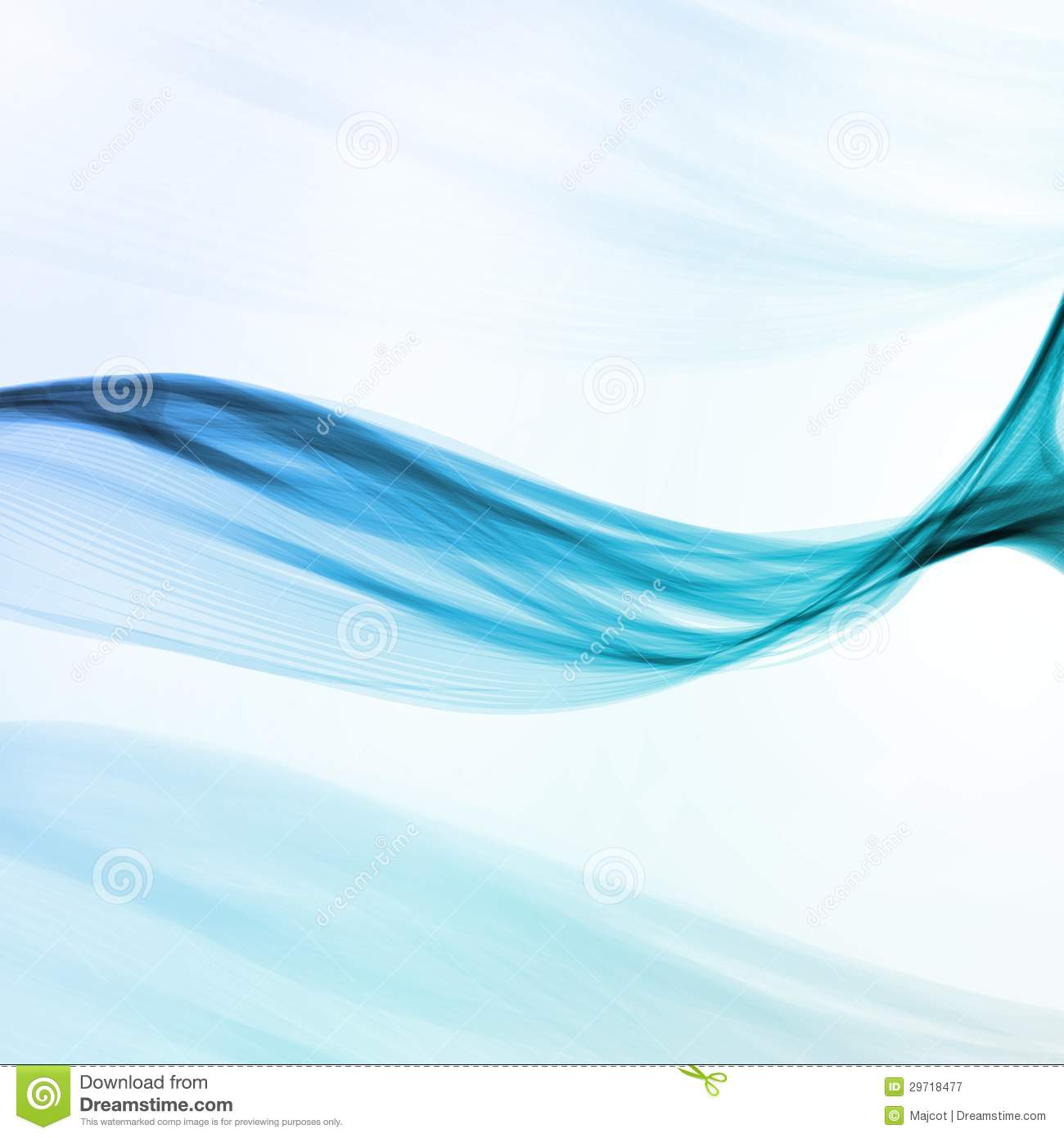 Water Wave Vector Illustration