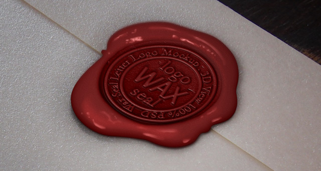 12 Wax Seal PSD Images