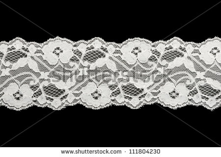 White Lace Ribbon Trim