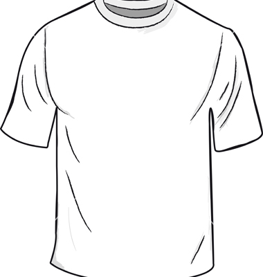 White T-Shirt Template