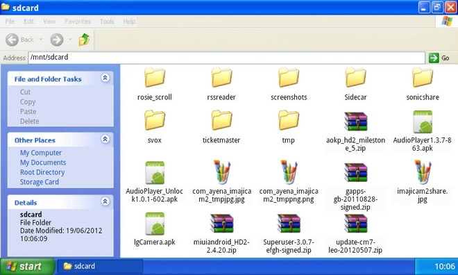 Windows XP Icon Folder Location