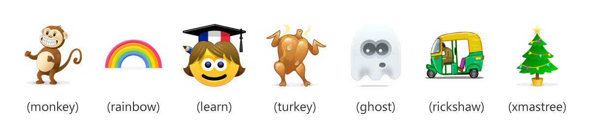 2015 New Skype Emoticons