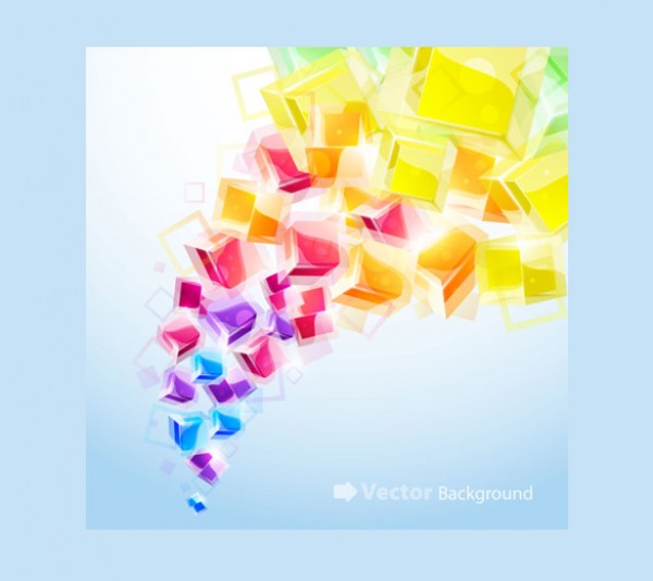 3D Abstract Vector Wallpaper