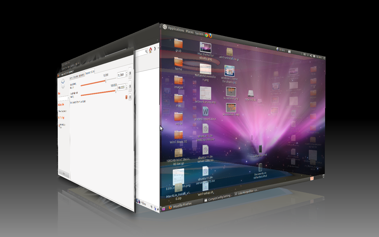 3D Cube Virtual Desktop