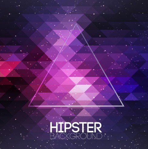 Abstract Hipster Triangle