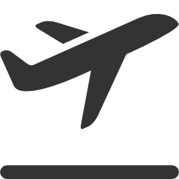 Airplane Takeoff Icon