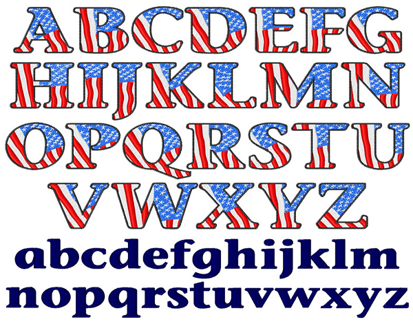 7 Free Patriotic Fonts Images