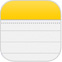 Apple iPhone Notes App Icon