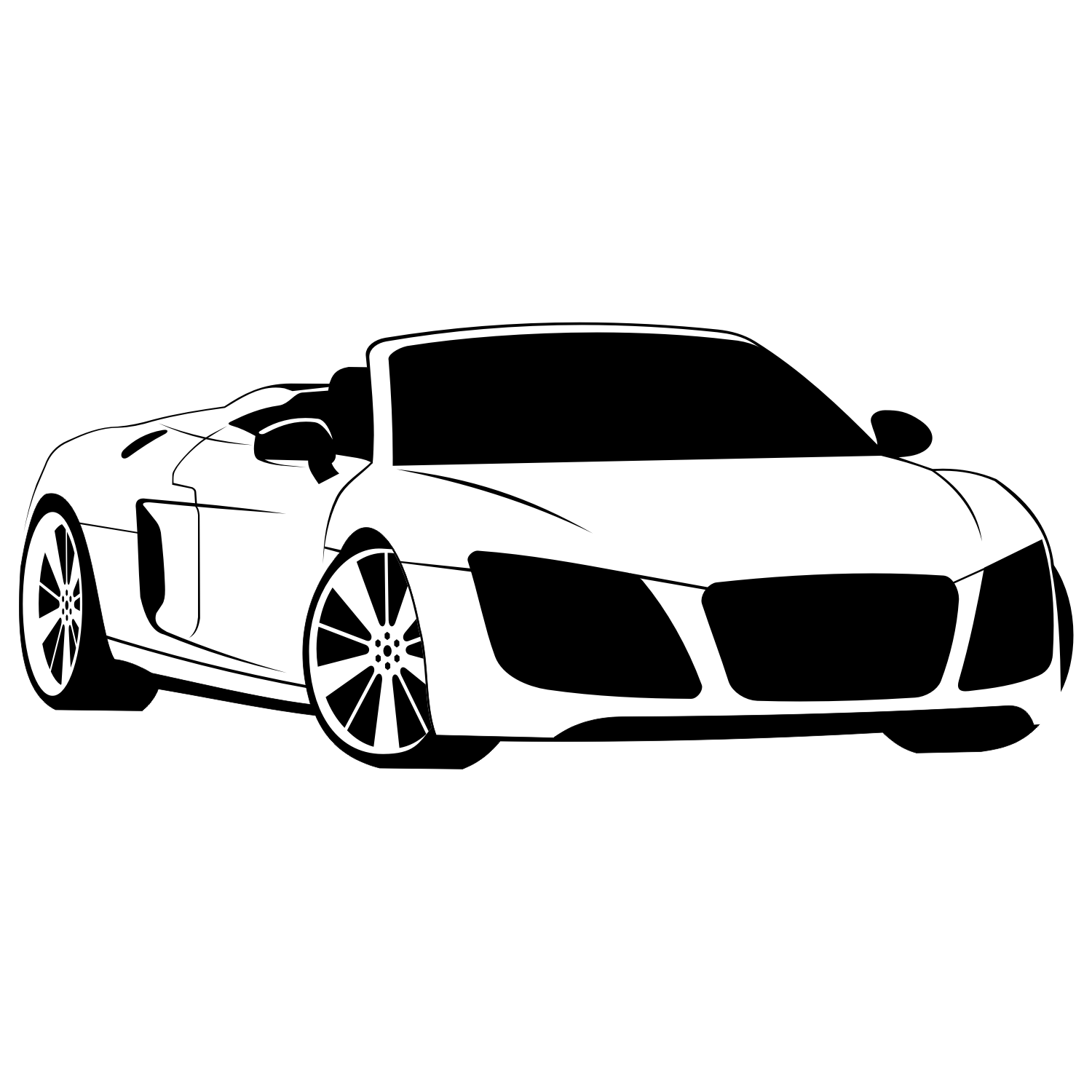 Audi R8 Clip Art