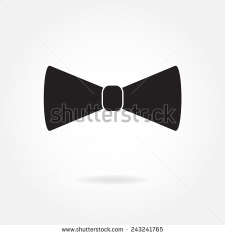 Background Black Bow Tie Logos