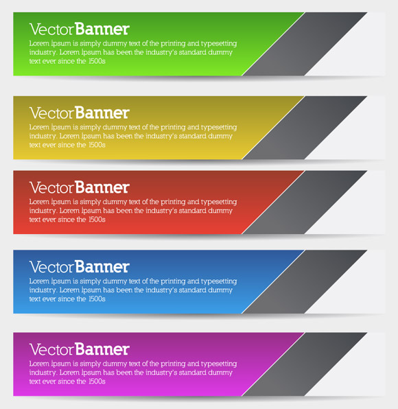 Banner Vector Free Download