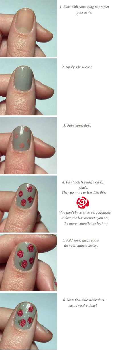 Beginner Nail Art Step by Step