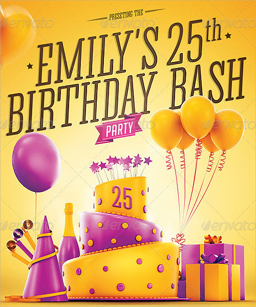 Birthday Invitation Templates