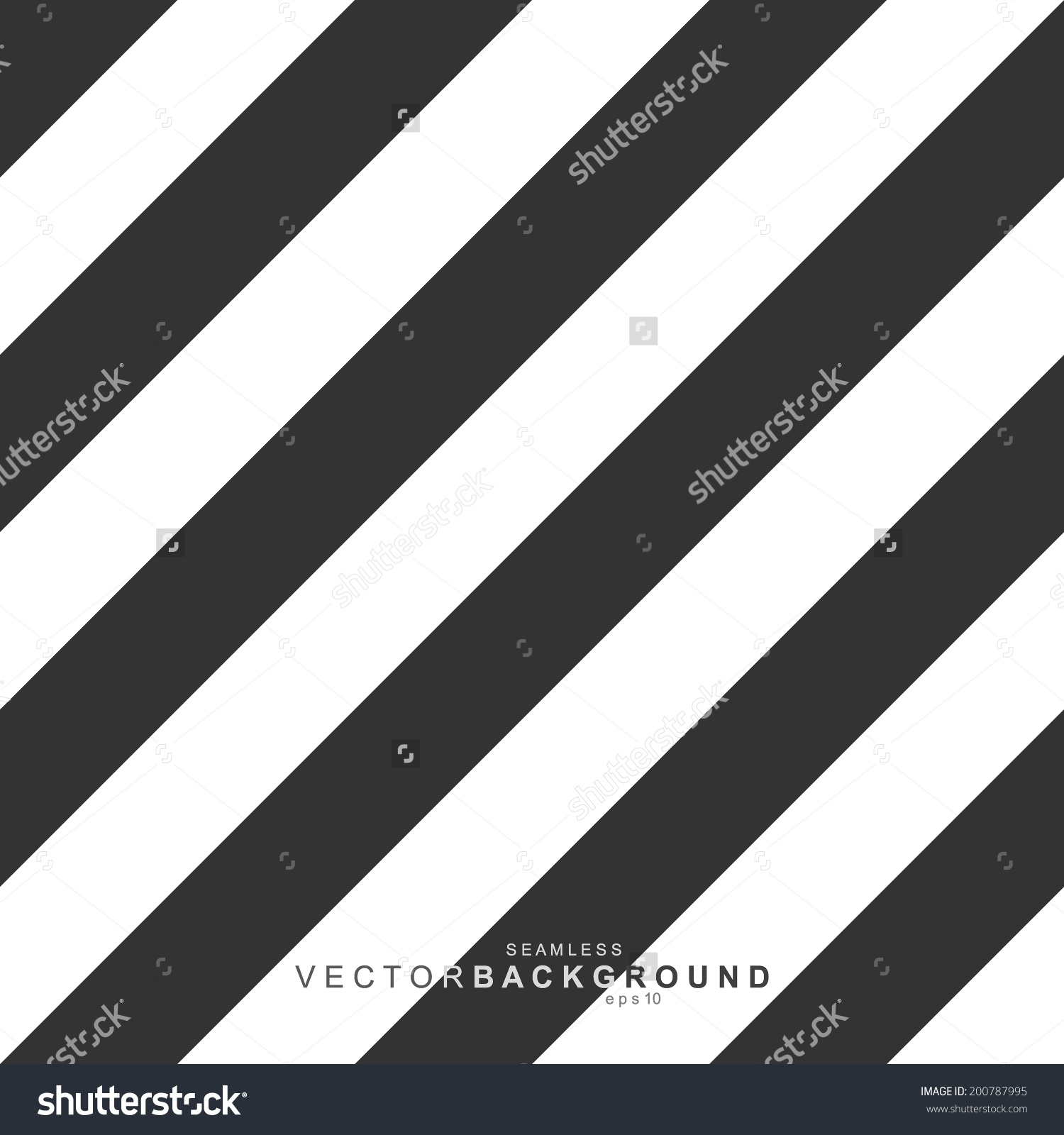 Black and White Straight Line Patterns