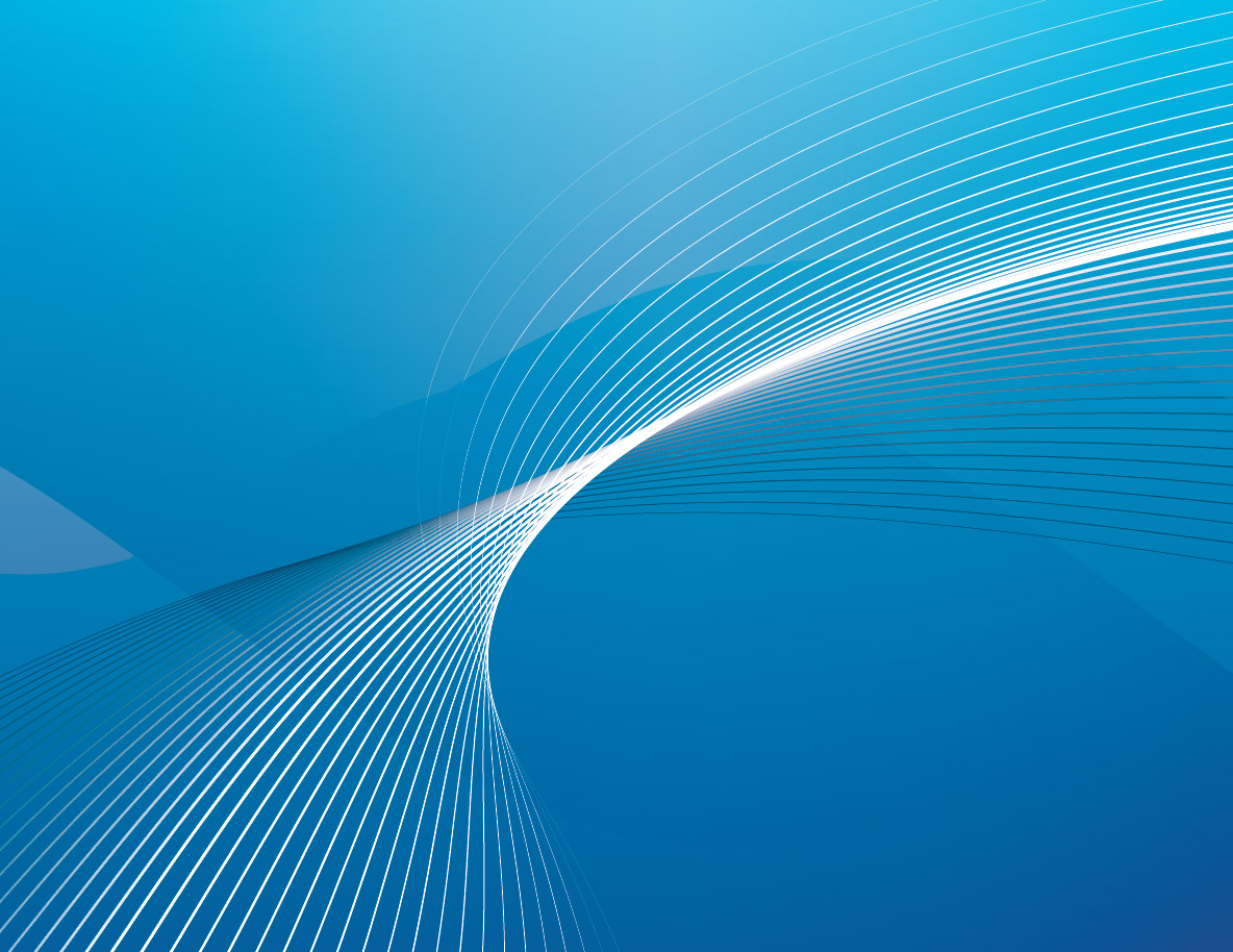 Blue Abstract Lines Vector