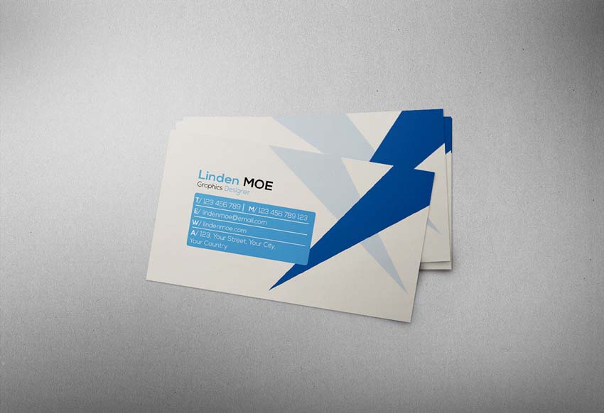 Business Card Template Photoshop