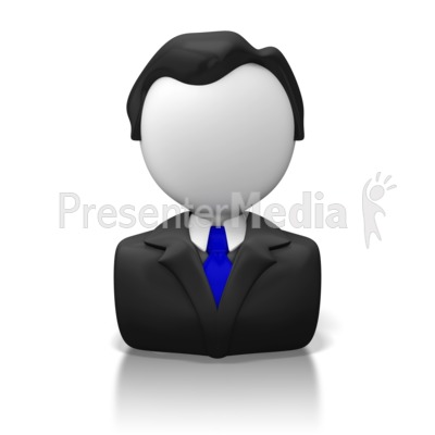 Business Person Icon Clip Art