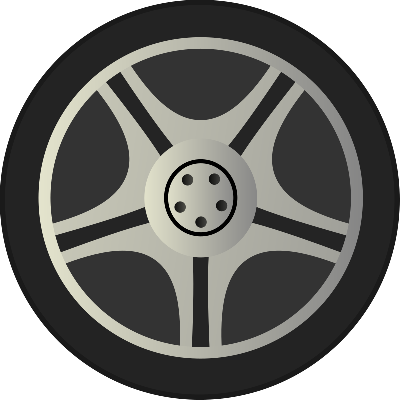 Car Tire Wheel Clip Art