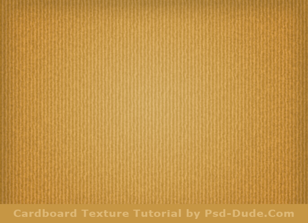 Cardboard Texture Photoshop Tutorial