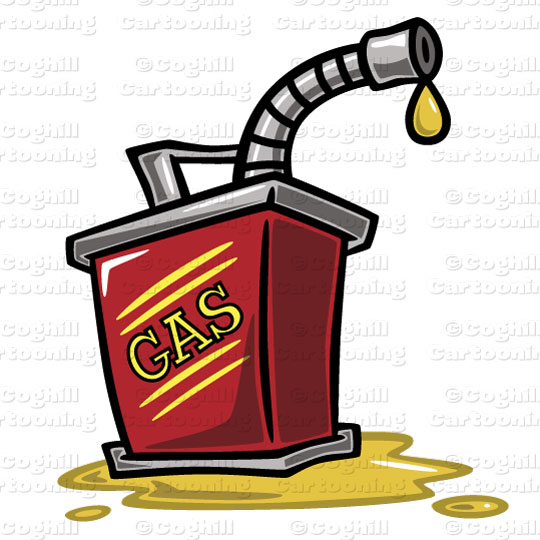 Cartoon Gas Can Clip Art