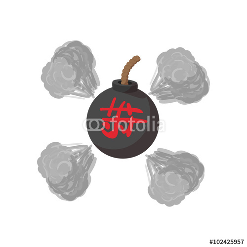 Cartoon Ninja Bombs Cartoon Ninja Bombs