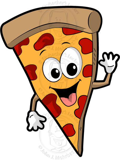 Cartoon Pizza