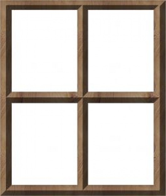 Cartoon Window Frame