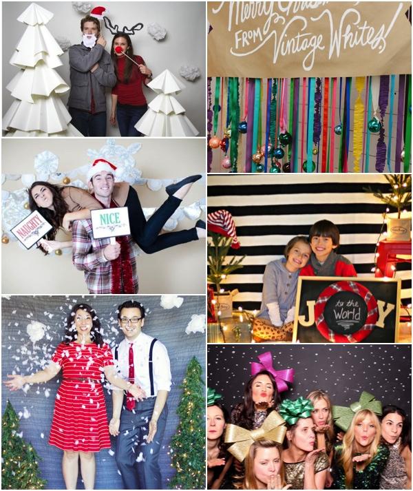 Christmas Photo Booth Backdrop Ideas