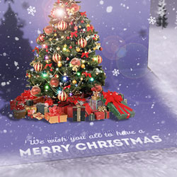 Christmas Photoshop Greeting Card