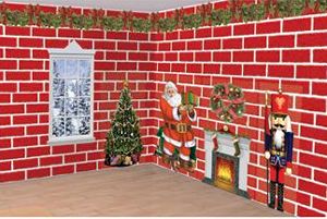 Christmas Scene Backdrops