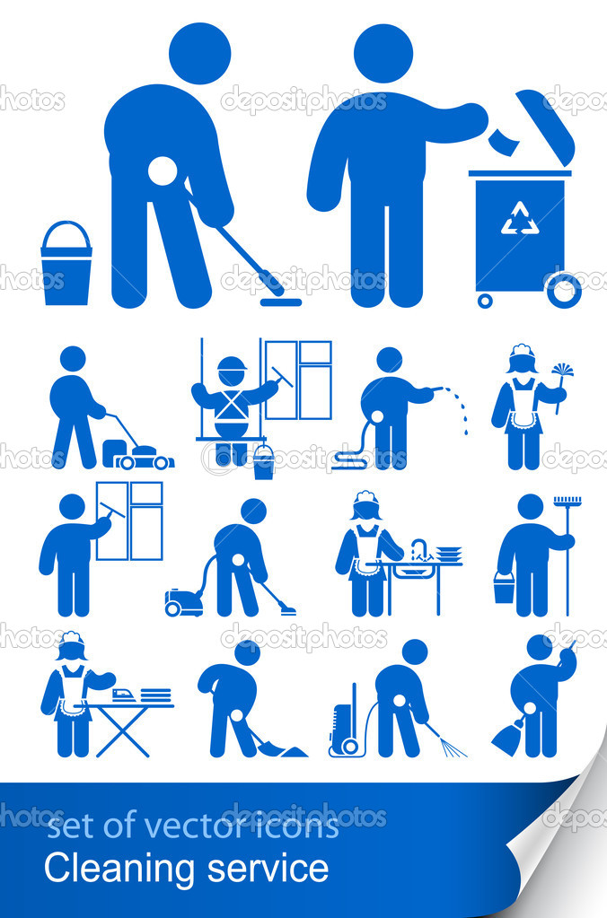 Cleaning Service Icons