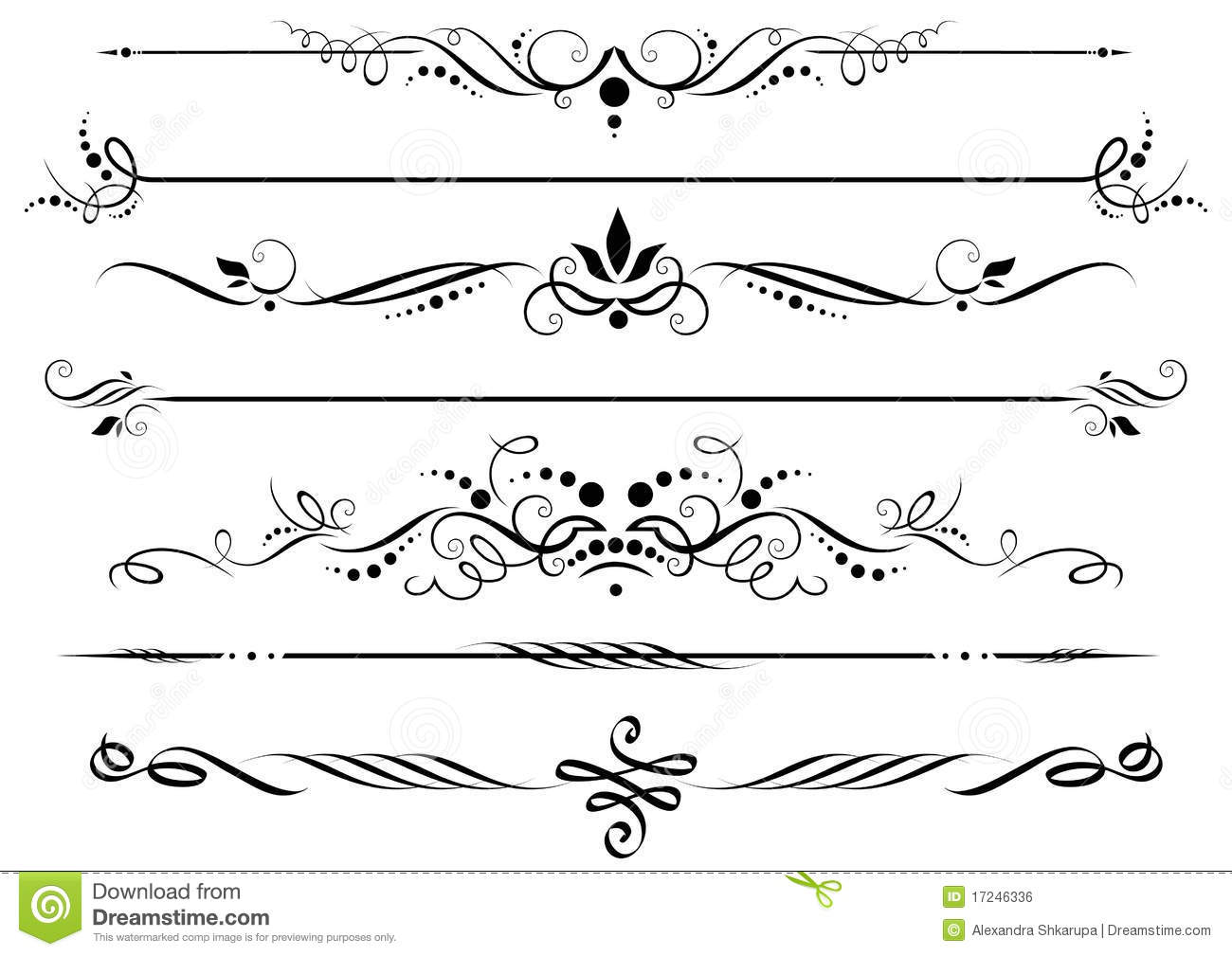 Clip Art Borders and Dividers