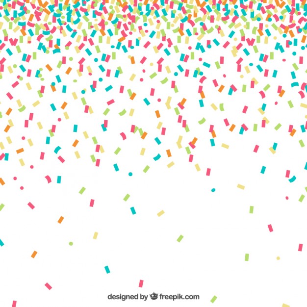 Colorful Confetti Vector Free Colorful Confetti Vector Free