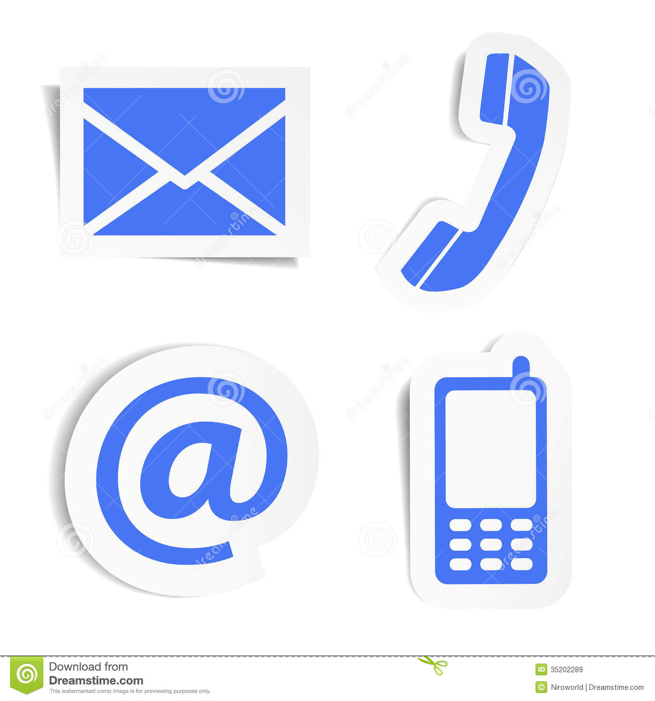 Contact Us Icons Free