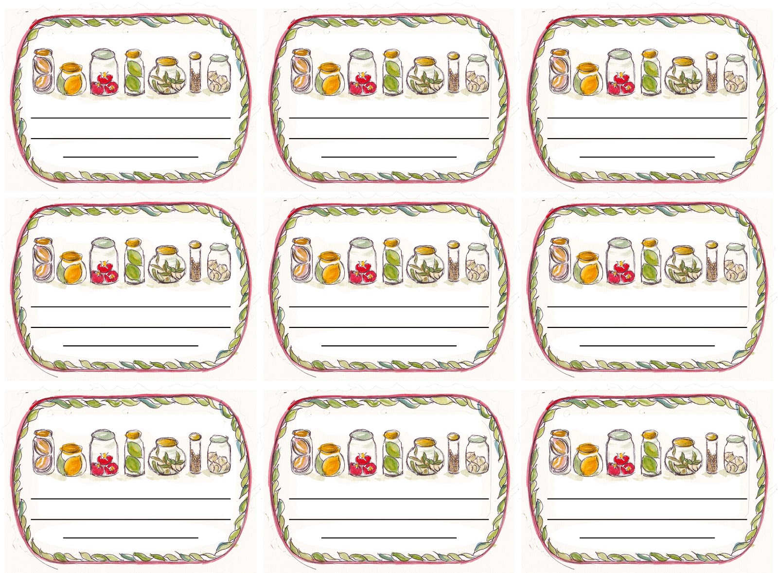 23 Design Your Own Labels Free Images - Make Your Own Labels Free Throughout Chutney Label Templates